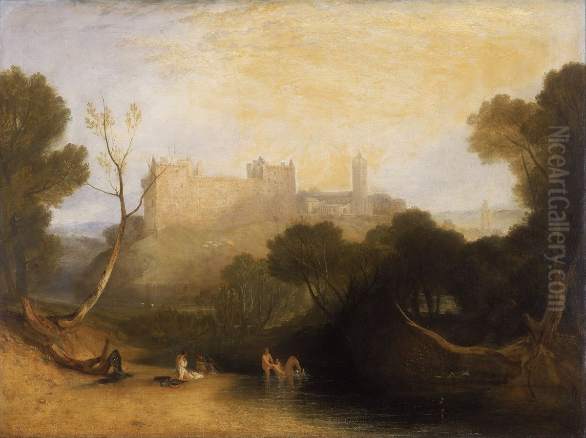 Linlithgow Palace Oil Painting by J. M. W. Turner