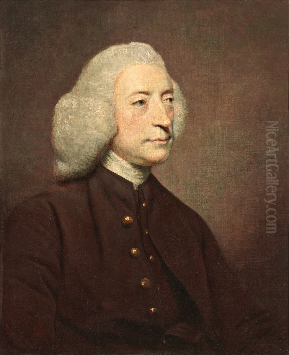 Dr John Armstrong Oil Painting by Of Sir Joshua Reynolds