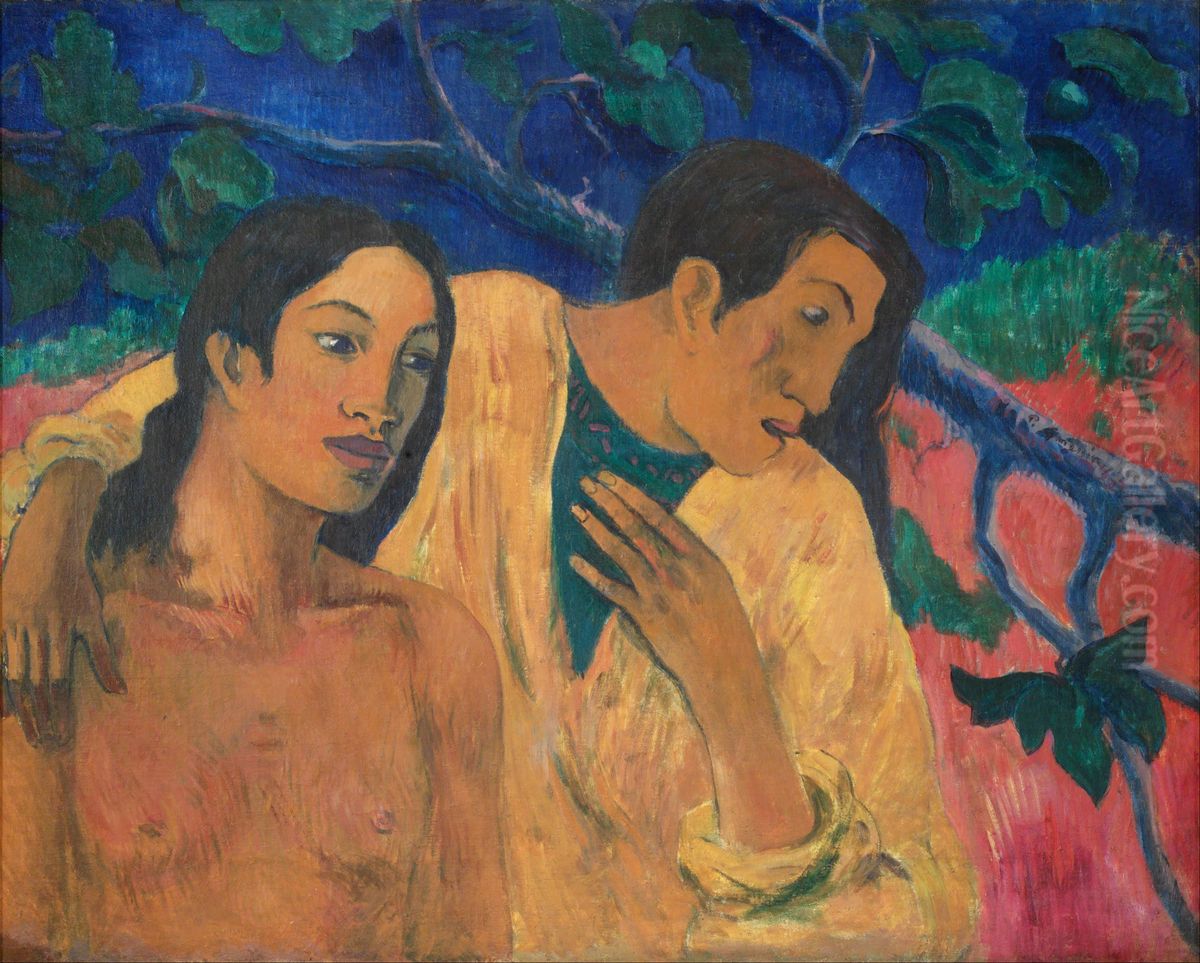 Les Amants Oil Painting by Paul Gauguin