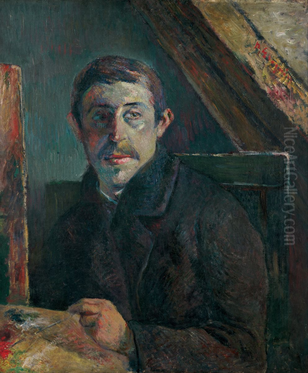 Self-Portrait Oil Painting by Paul Gauguin