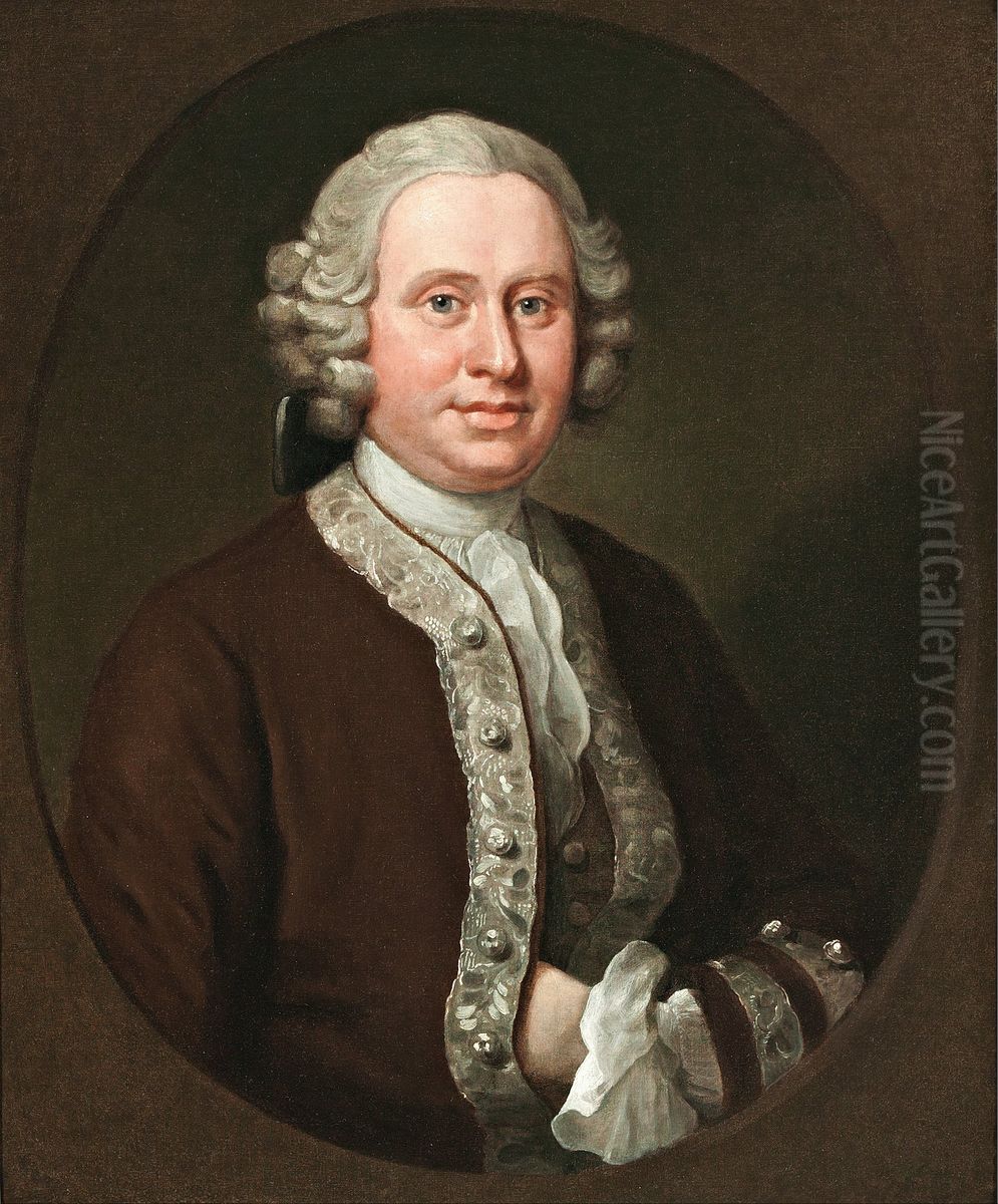William FitzHerbert Oil Painting by William Hogarth