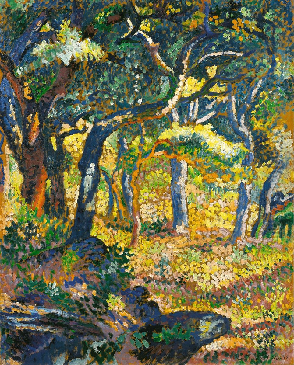 Clearing in Provence (study for ,,The Clearing