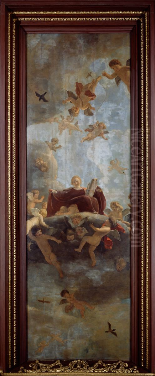 Ceiling Orphans' Chamber Oil Painting by Cornelis Holsteyn