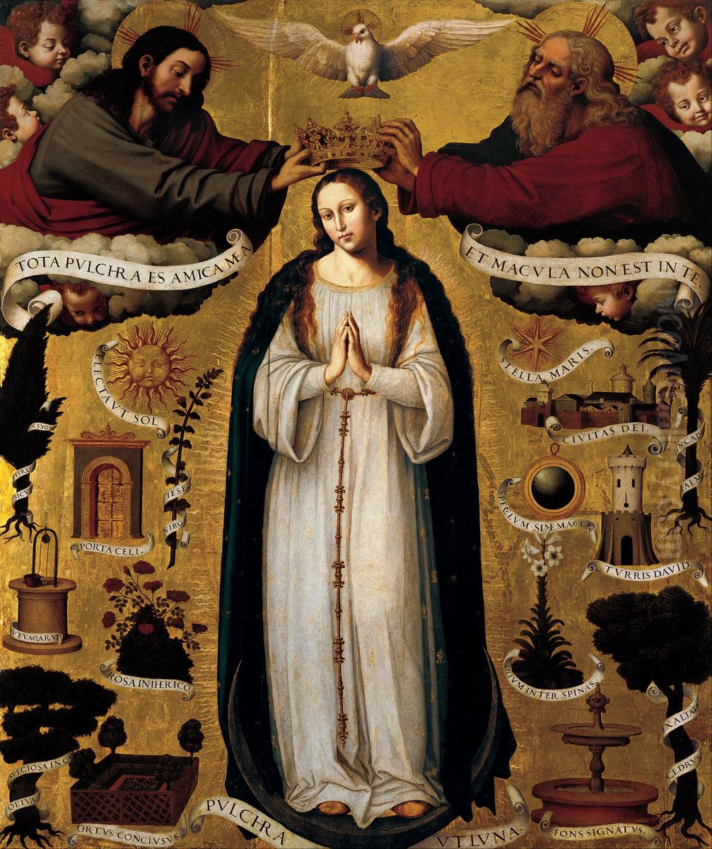 The Immaculate Conception Oil Painting by Juan De Juanes