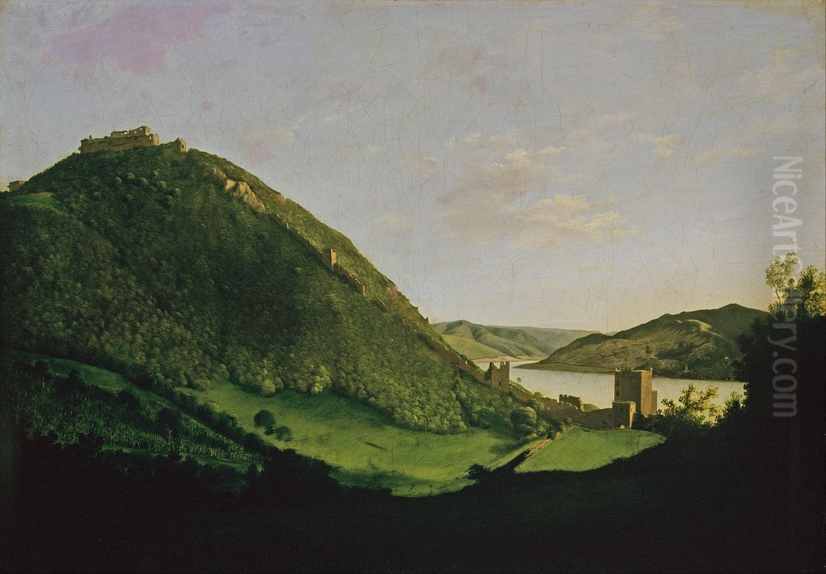 Visegrad Oil Painting by Karoly Marko