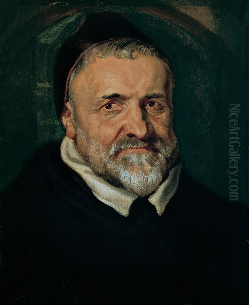 Michel Ophovius Oil Painting by (studio of) Rubens, Peter Paul