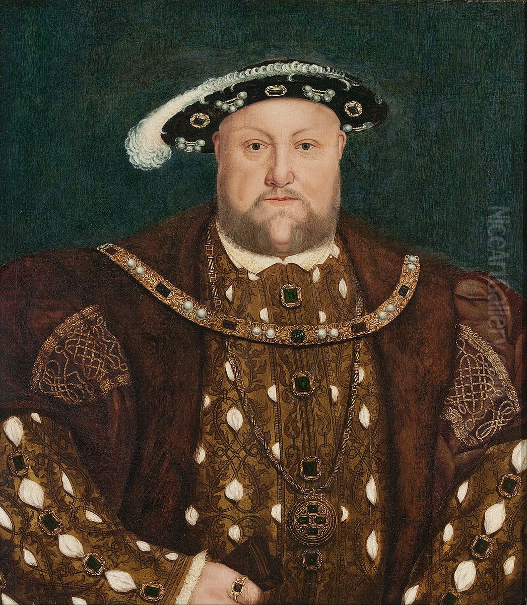 King Henry VIII Oil Painting by Hans Holbein the Younger