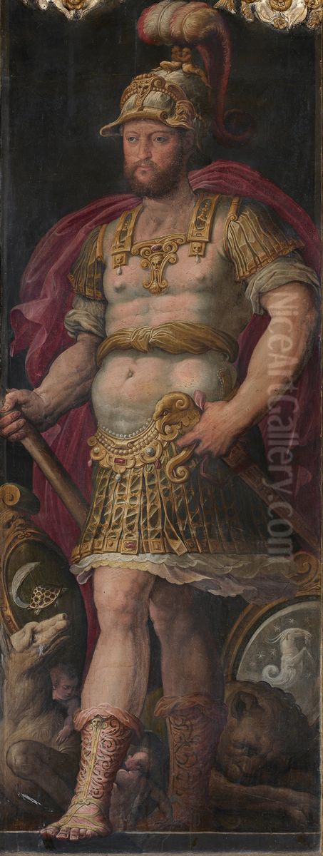 Portrait of Cosimo I de' Medici Oil Painting by Giorgio Vasari