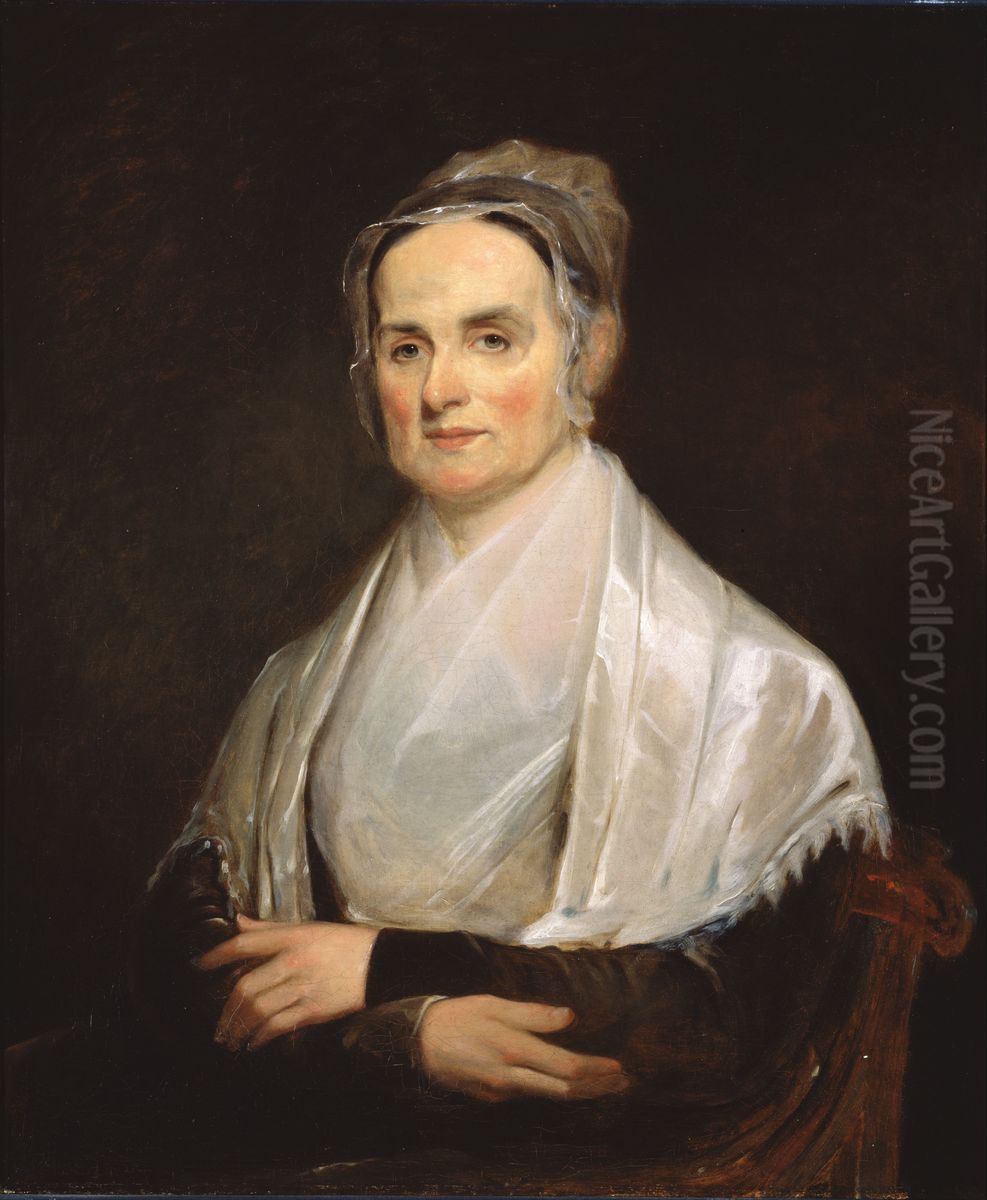 Lucretia Coffin Mott Oil Painting by Joseph Kyle