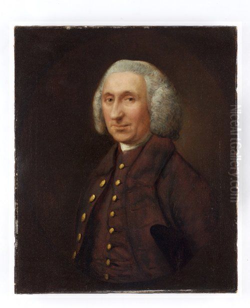 Portrait of Ralph Leycester of Toft Hall, Knutsford, Cheshire Oil Painting by Thomas Gainsborough