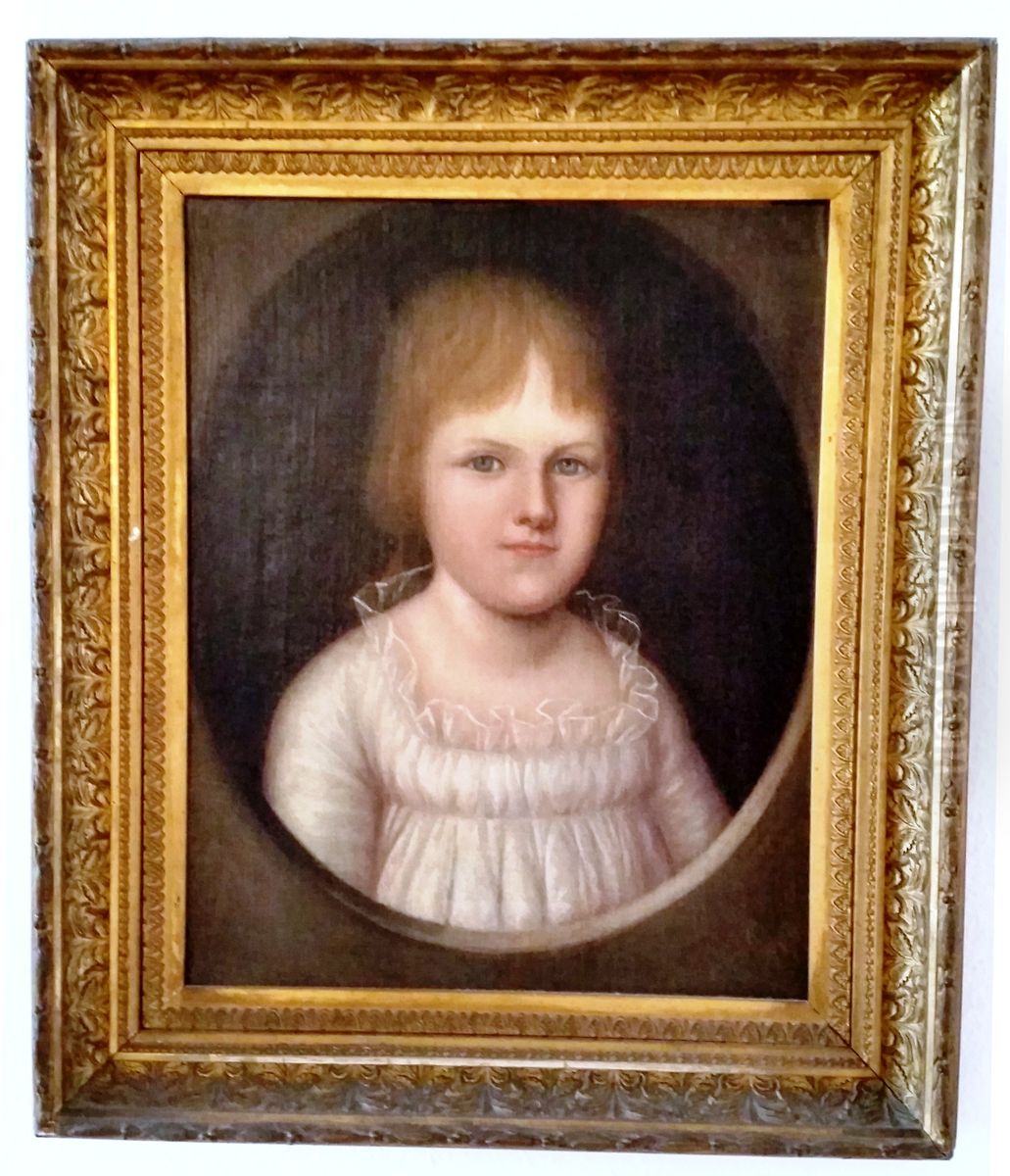 Prudence Gough Carroll Oil Painting by Joshua Johnson