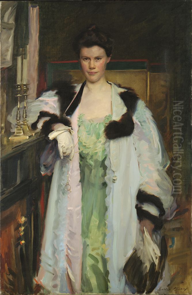 Bertha Hallowell Vaughan (1866-1948) Oil Painting by Cecilia Beaux