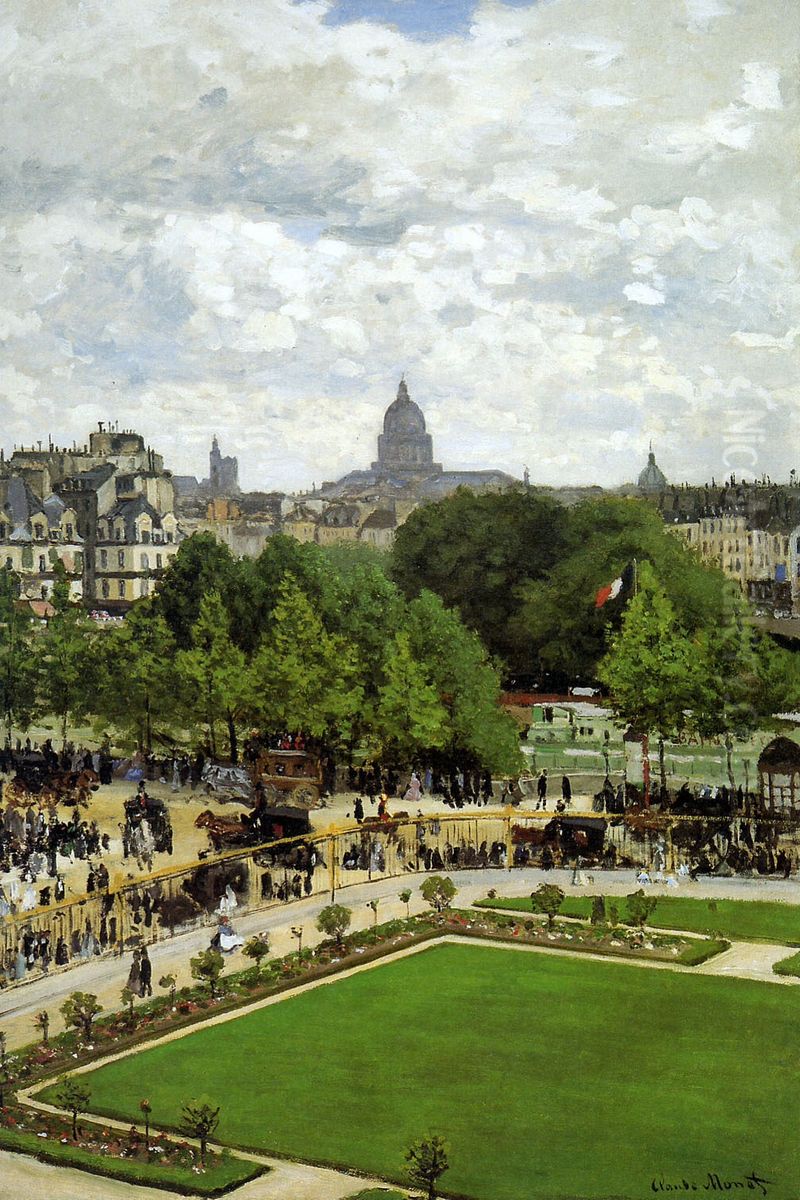 Le Jardin de l'Infante Oil Painting by Claude Oscar Monet