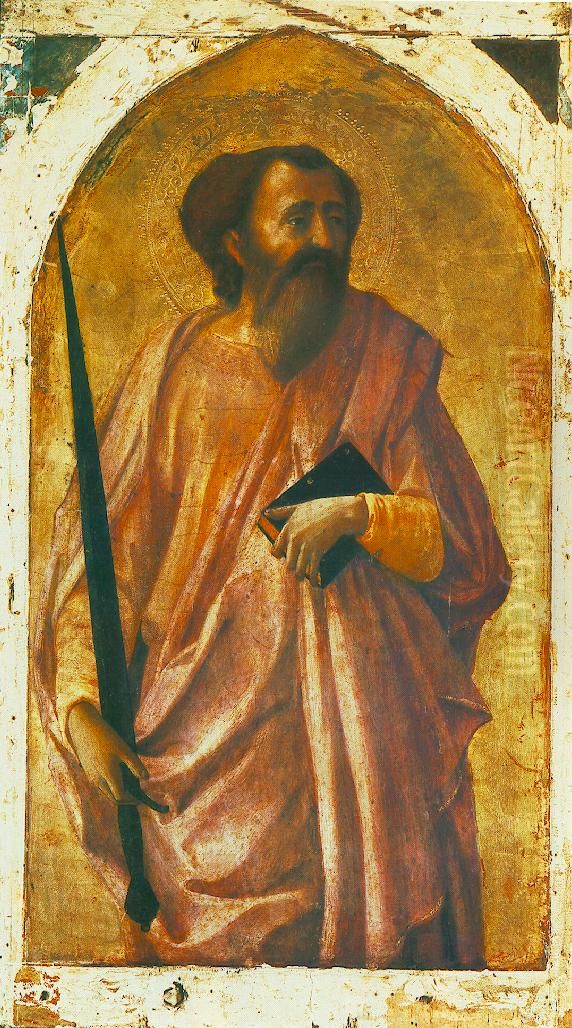 St Paul Oil Painting by Masaccio