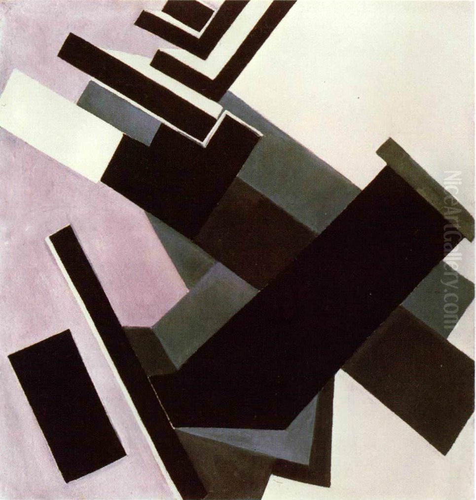 Suprematism Oil Painting by Olga Rozanova