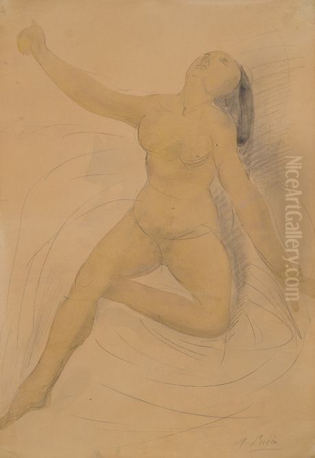 Bnorduhi Oil Painting by Auguste Rodin