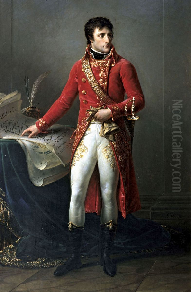 Premier Consul Bonaparte Oil Painting by Antoine-Jean Gros