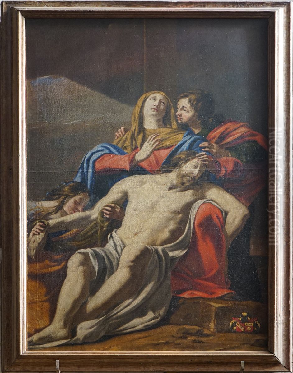 Descente de Croix Oil Painting by Jacques de Letin