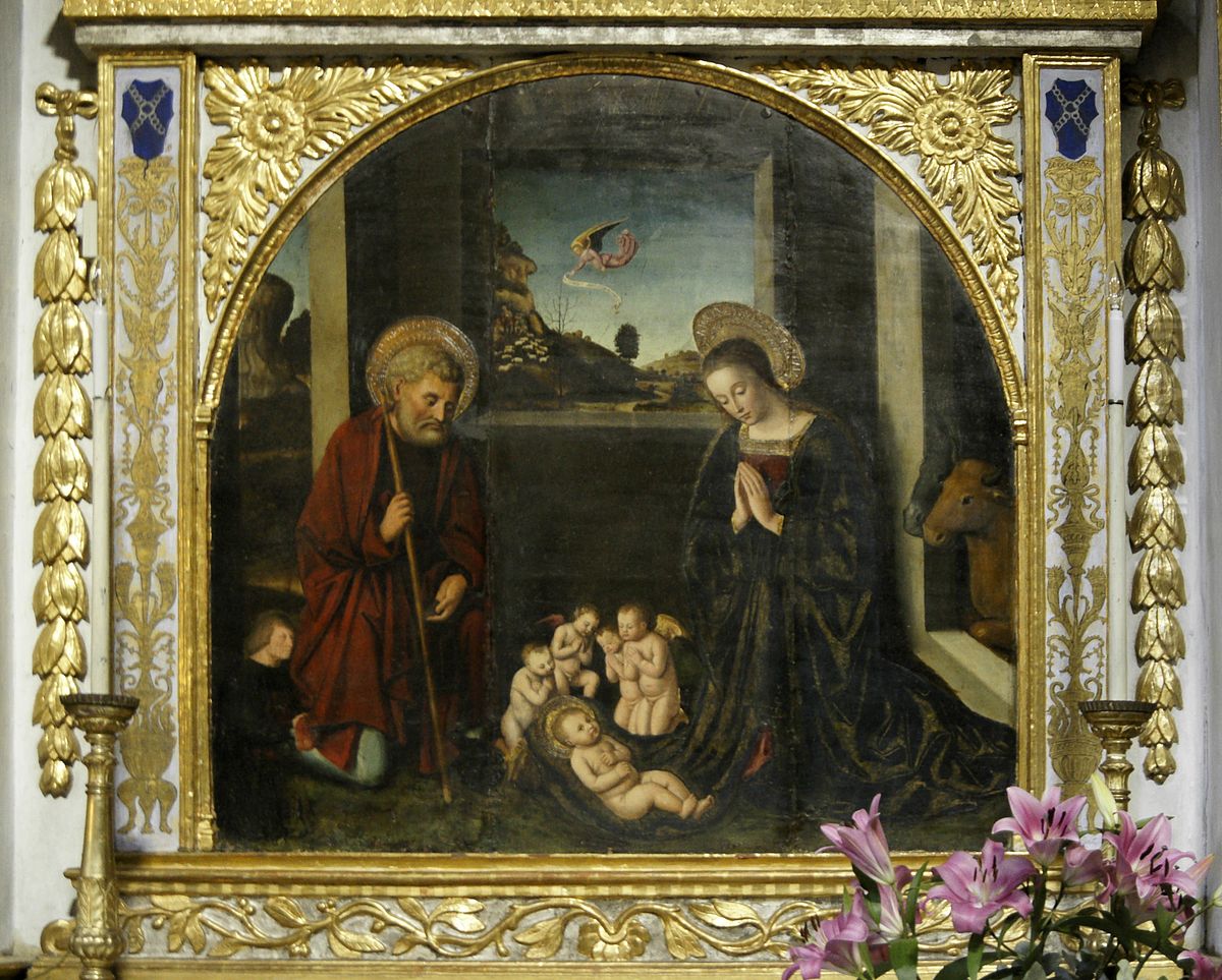 Nativity Oil Painting by Ludovico Brea