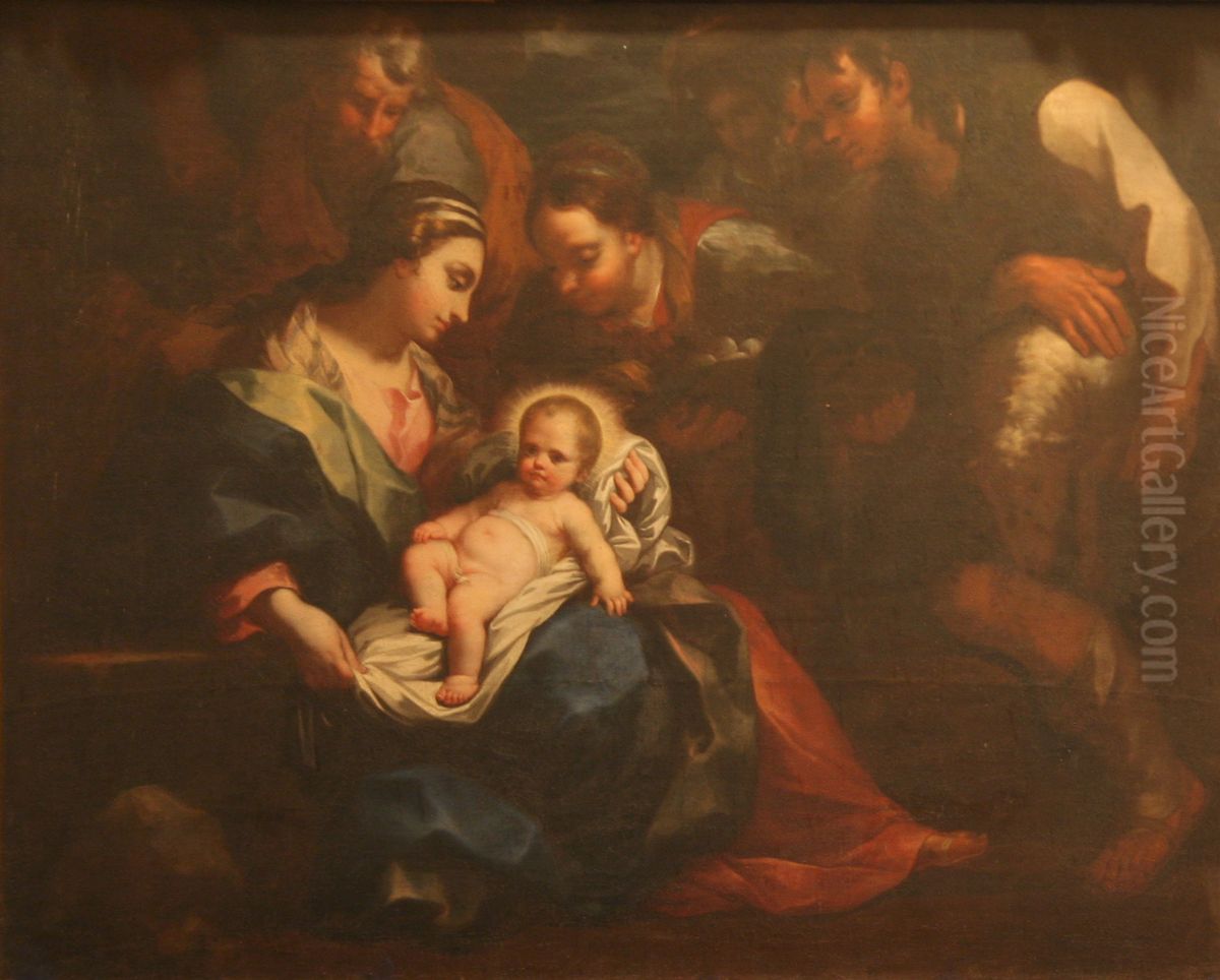 Adoration of the Shepherds Oil Painting by Pierre Parrocel