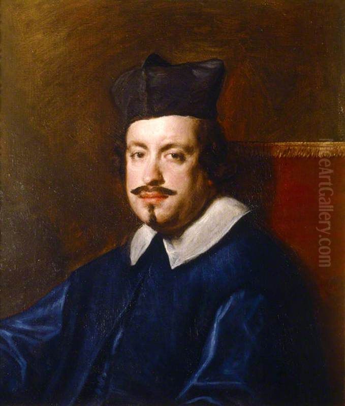 Cardinal Camillo Massimi (1620-1677) Oil Painting by Diego Rodriguez de Silva y Velazquez