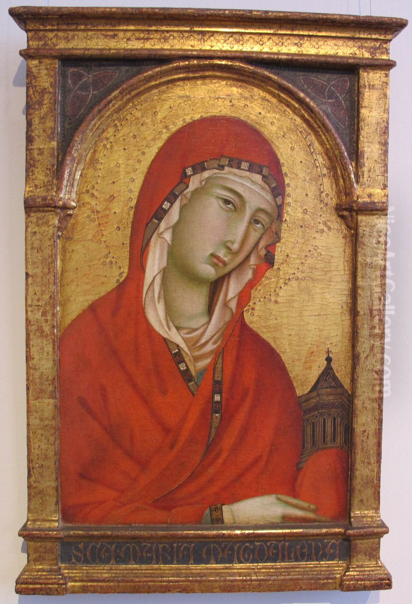 Die hl. Maria Magdalena Oil Painting by Segna di Bonaventura