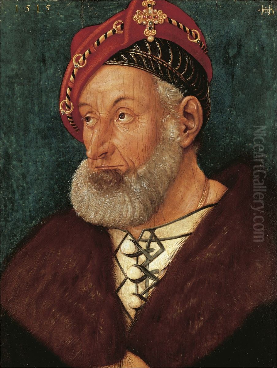 Margrave Christoph I of Baden Oil Painting by Hans Baldung Grien