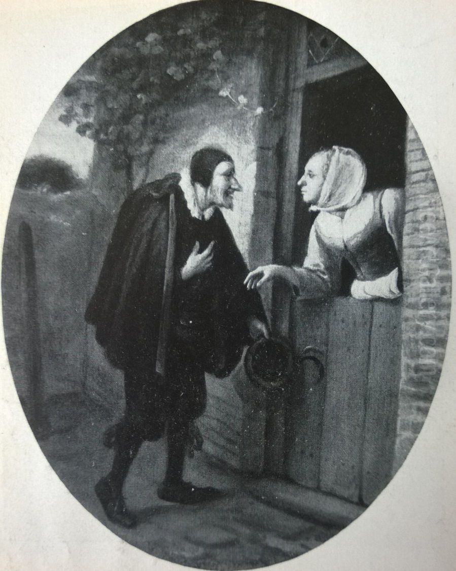 De afgewezen minaar Oil Painting by Jan Steen