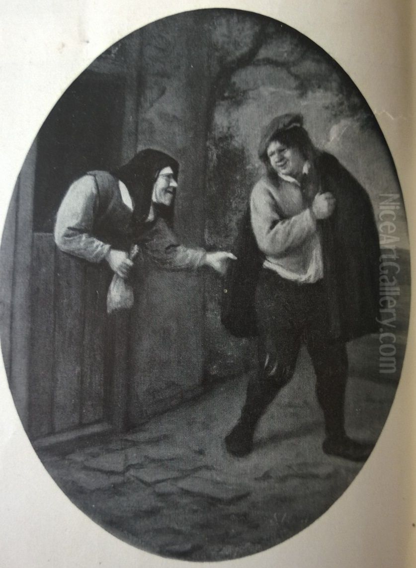 The Rejected Suitor Oil Painting by Jan Steen