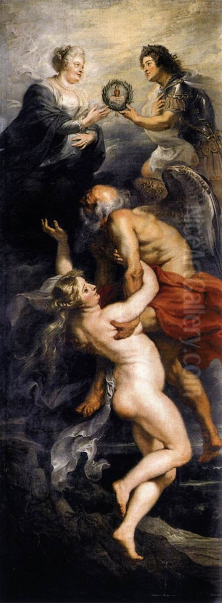 The Triumph of Truth Oil Painting by (studio of) Rubens, Peter Paul