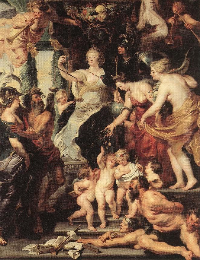 The Happiness of the Regency Oil Painting by (studio of) Rubens, Peter Paul