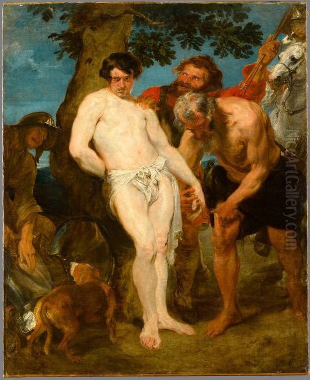 The Martyrdom of Saint Sebastian Oil Painting by Sir Anthony Van Dyck