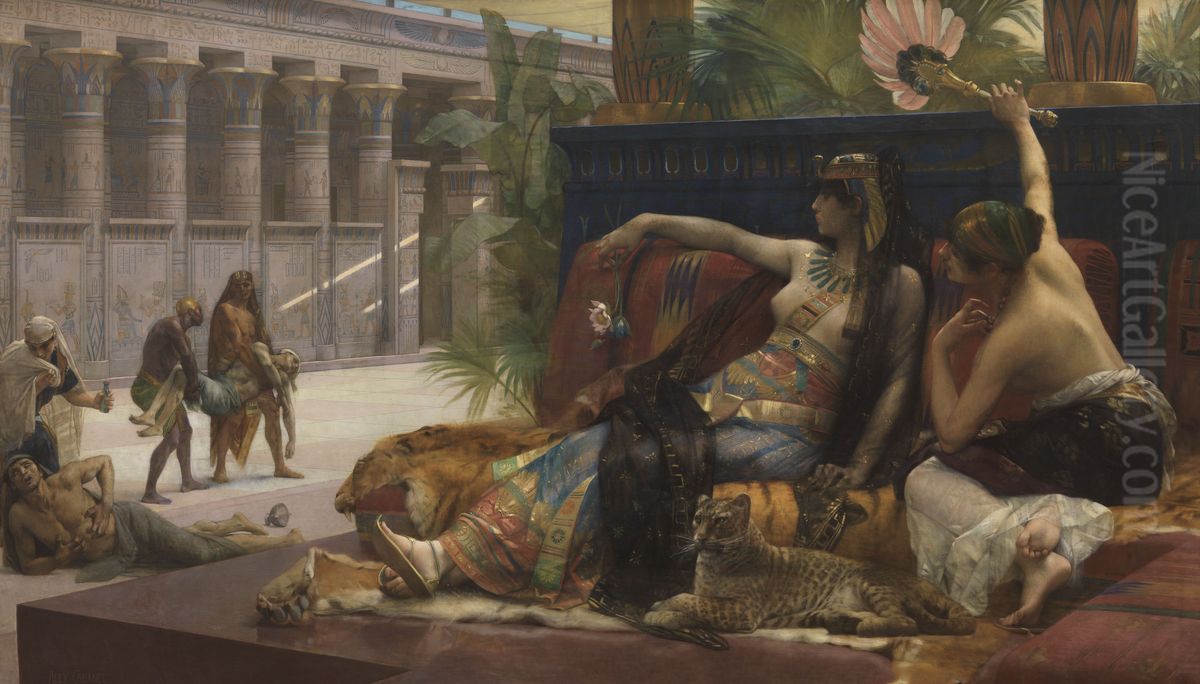 Cleopatra Oil Painting by Alexandre Cabanel