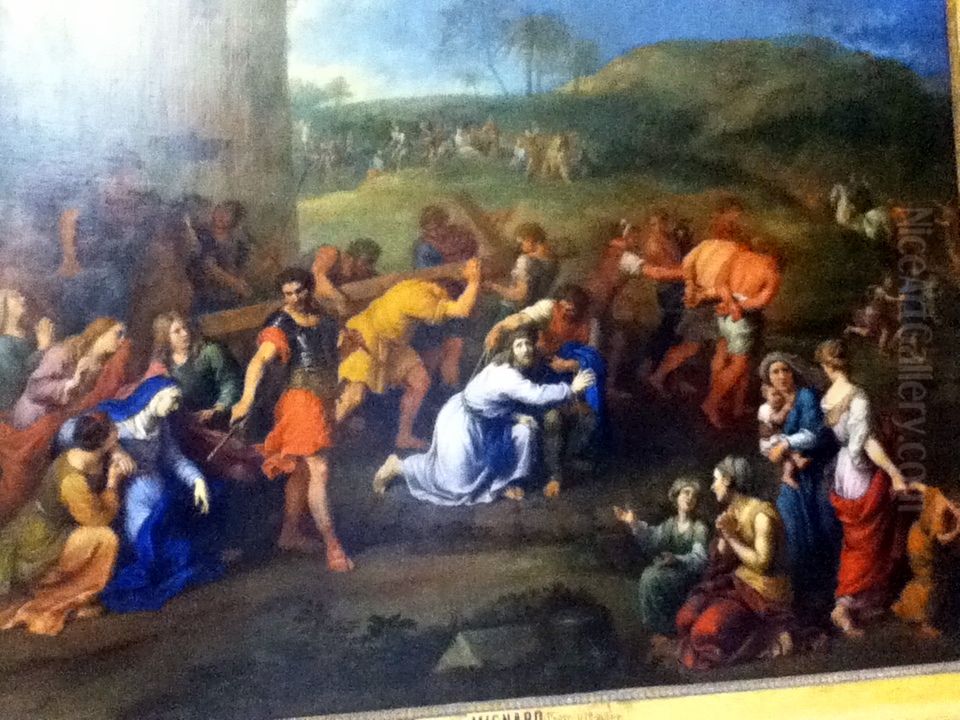 Jesus on the road to Calvary Oil Painting by Pierre Mignard I