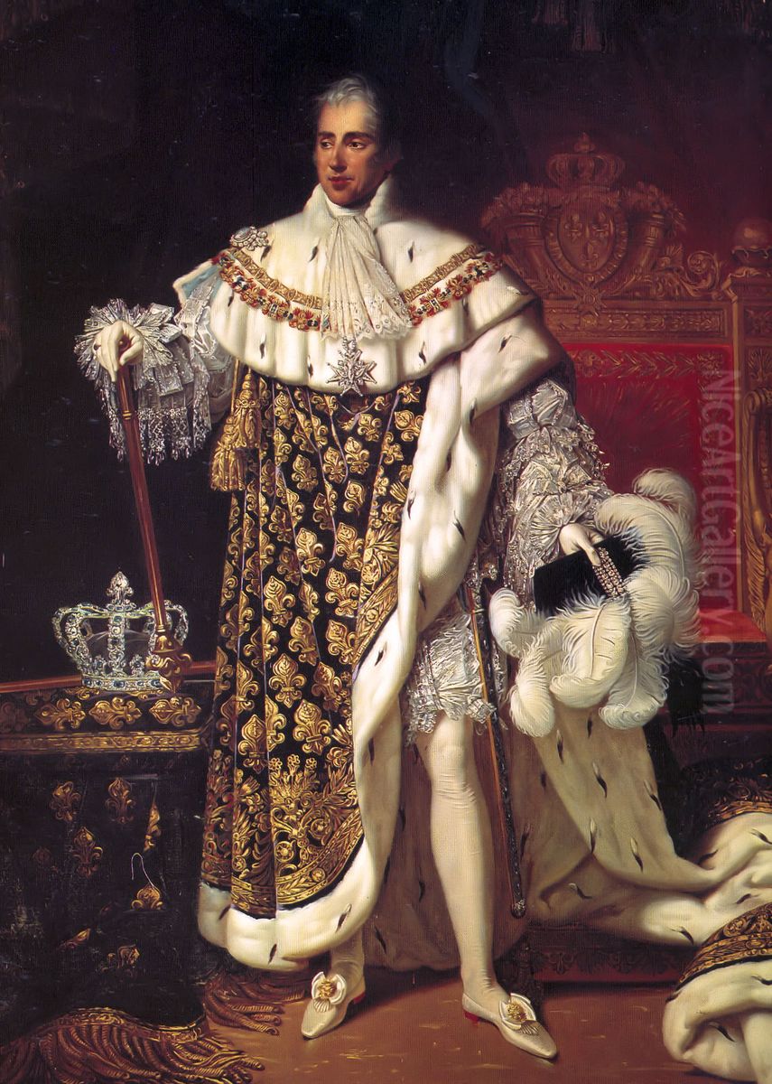 Charles X of France Oil Painting by Robert Lefevre