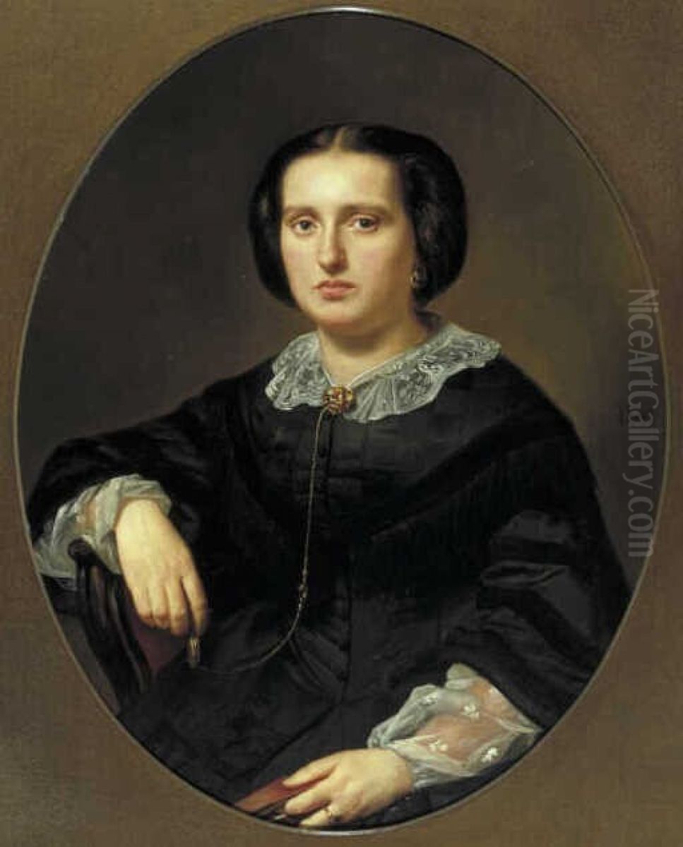 Portret van mevrouw Regeer Oil Painting by Jacob Spoel