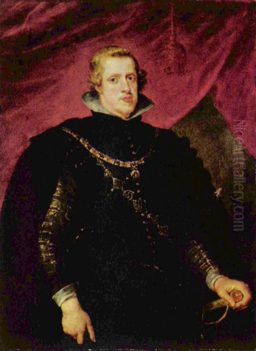Philipp IV., Konig von Spanien Oil Painting by (studio of) Rubens, Peter Paul