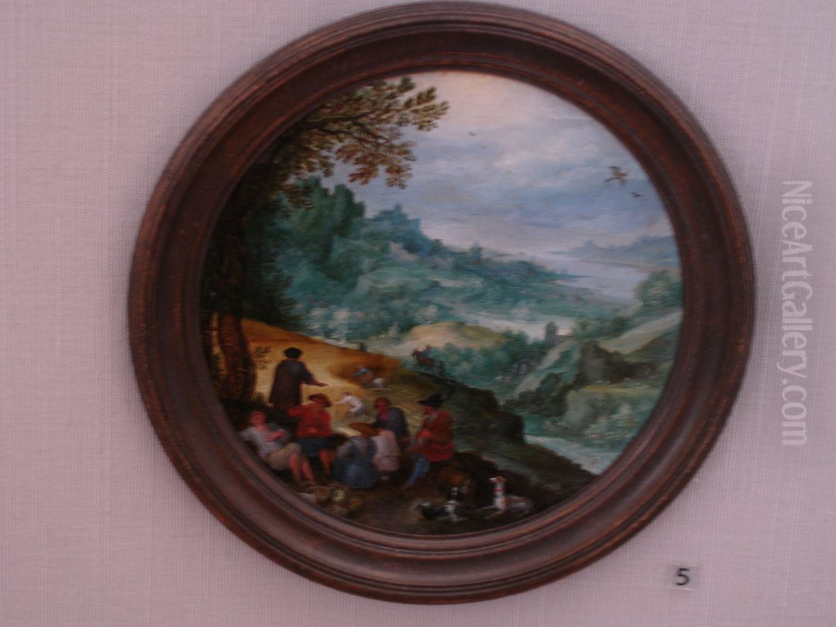 Die Ernte (Sommer) Oil Painting by Jan Brughel