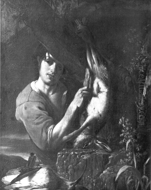 Der Jager Oil Painting by Joachim von, I Sandrart