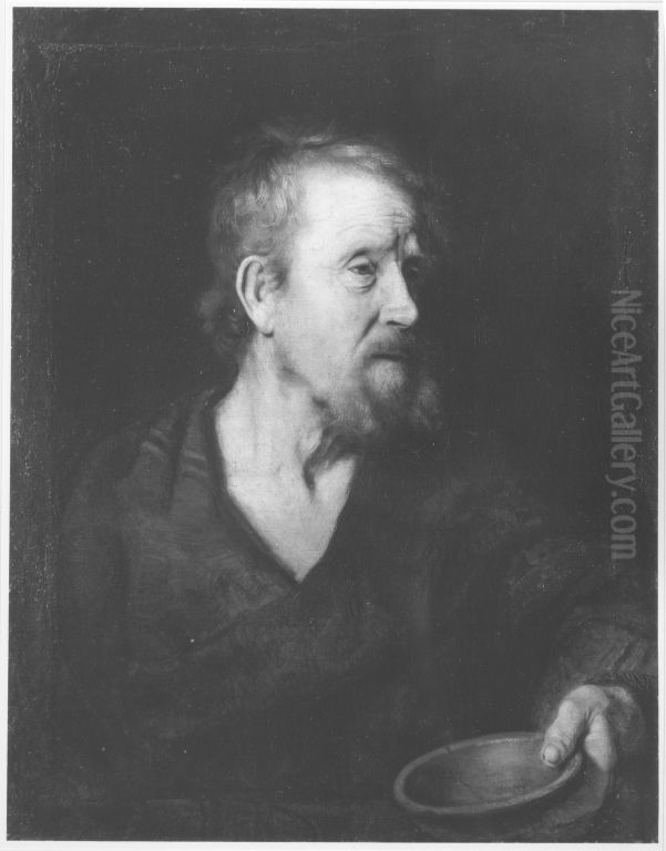 Diogenes Oil Painting by Christopher Paudiss