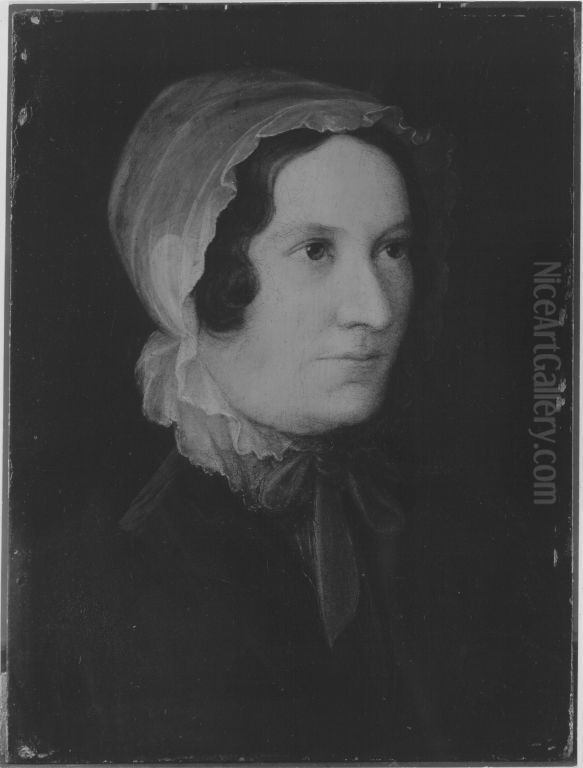 Dorothea Schlegel Oil Painting by Johannes Veit