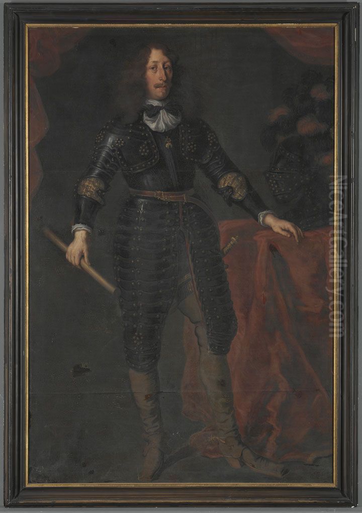 Herzog Philipp Wilhelm von Pfalz-Neuburg (1615-1690) Oil Painting by Joachim von, I Sandrart