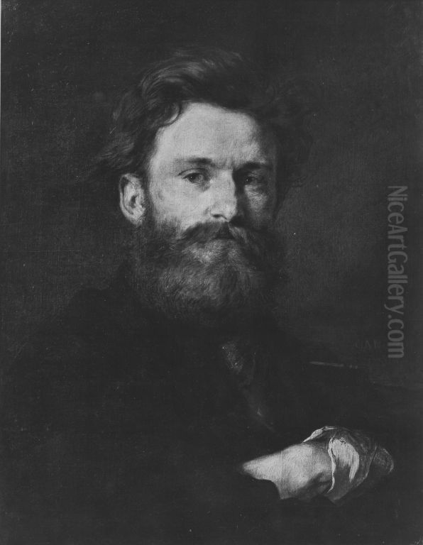 Der Bildhauer Karl Friedrich Moest Oil Painting by Hans (Johann von Strasiripka) Canon