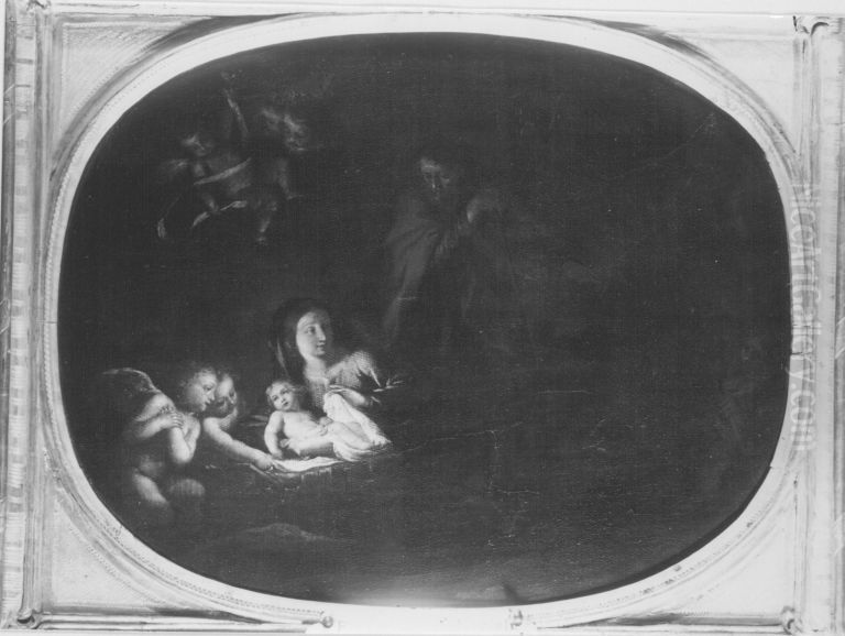 Geburt Christi Oil Painting by Francesco Albani