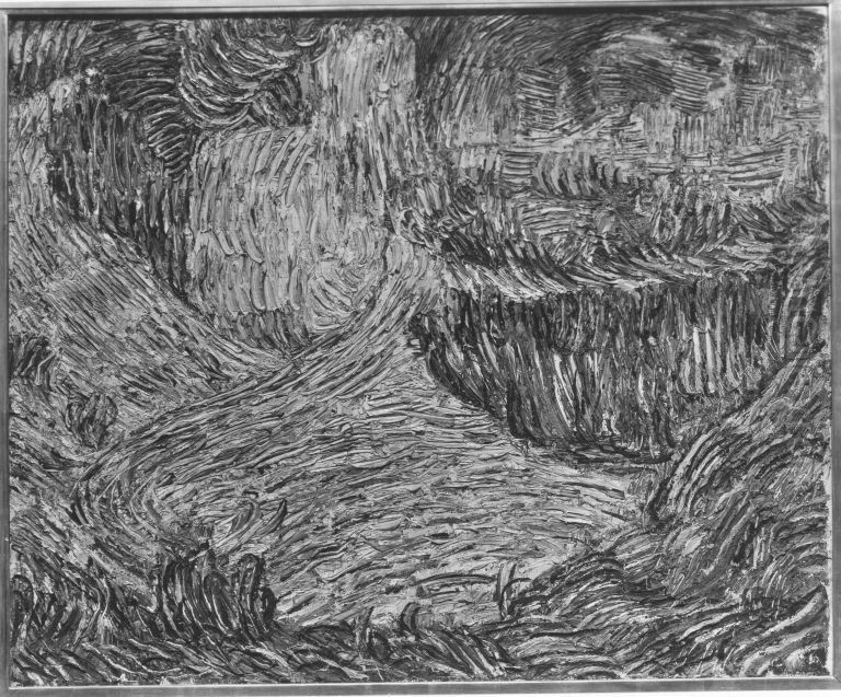 Getreidefeld Oil Painting by Christian Rohlfs