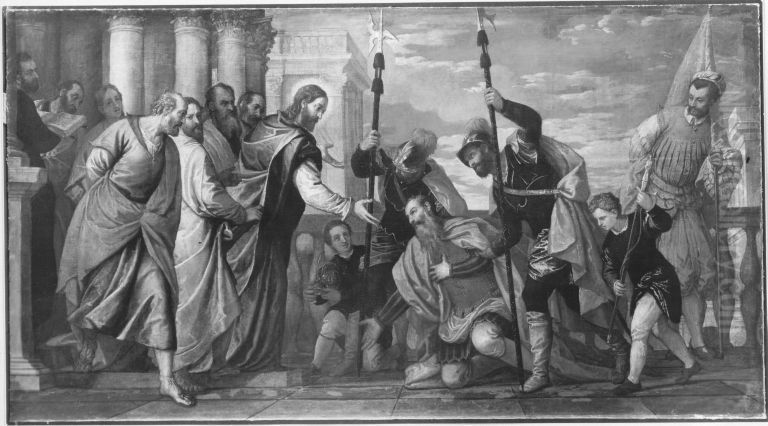 Hauptmann von Kapernaum Oil Painting by Paolo Veronese (Caliari)