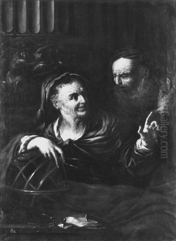 Der Astrologe Oil Painting by Petr Brandl