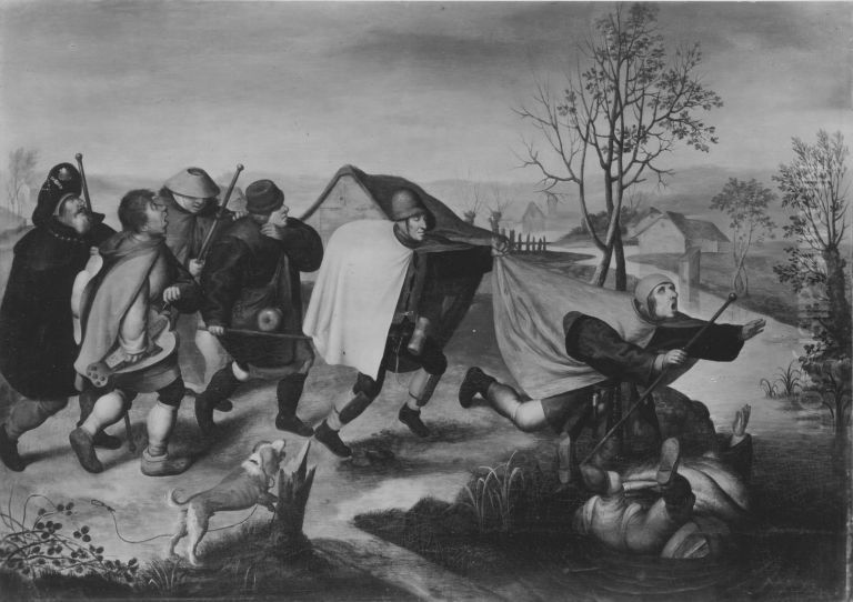 The parable of the blind Oil Painting by Pieter Brueghel the Elder