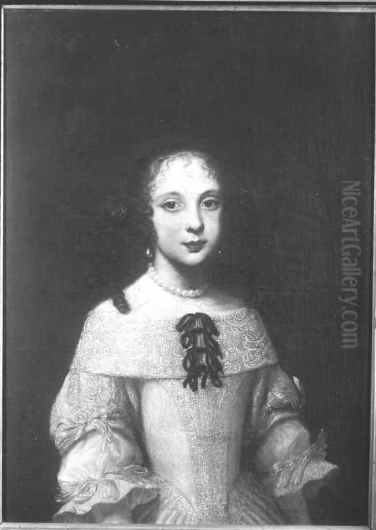 Bildnis einer Prinzessin Oil Painting by Justus Sustermans