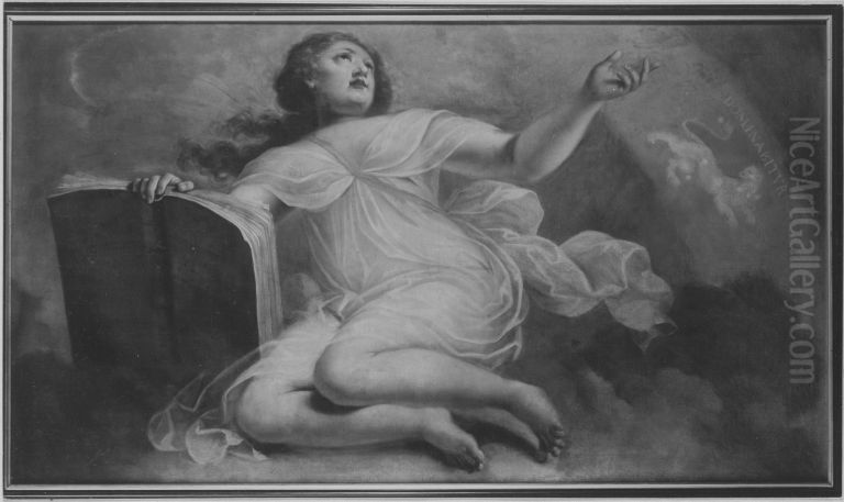 Allegorie der Weisheit Oil Painting by Antonio Triva